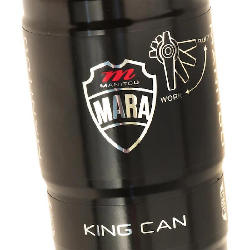 Manitou Federbein Mara Comp Inline Eyelet 230 x 65 mm Schwarz - leistungsstarker MTB-Dämpfer
