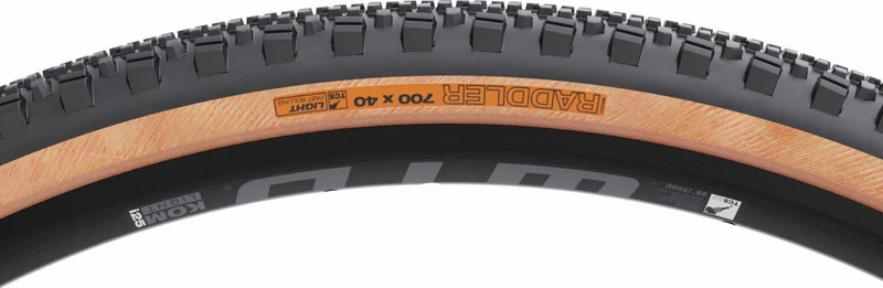 WTB Raddler TCS Light FR, Dual DNA Faltreifen 28" schwarz-tan