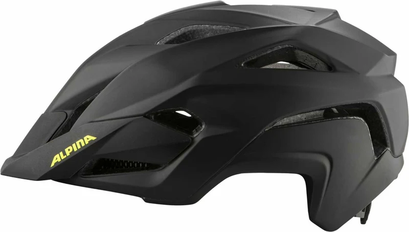 Alpina Kamloop MTB-Helm black-neon-yellow matt
