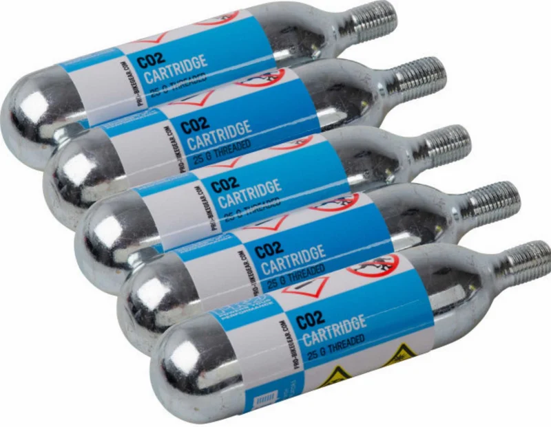 PRO Ersatzpatronensatz CO2 mit Gewinde 25 g