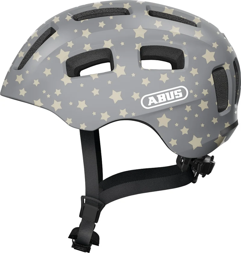 Abus Youn-I 2.0 Kinder-Helm grey star