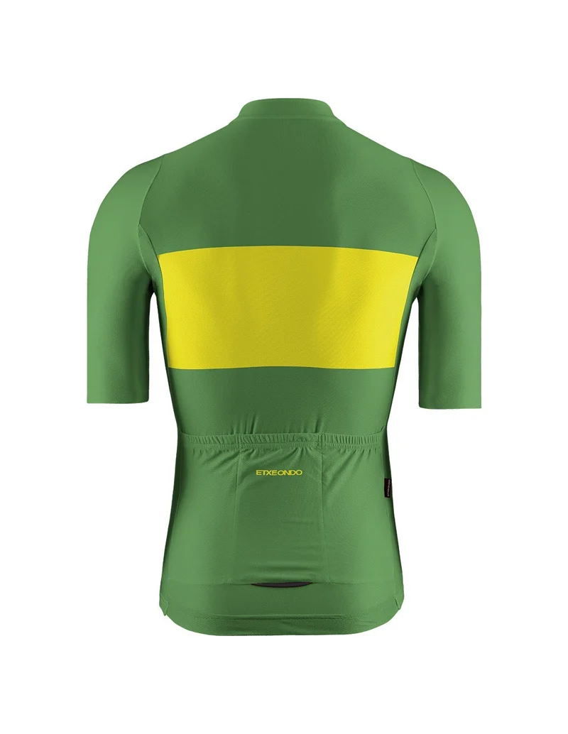 Biko Kurzarmtrikot Etxeondo Herren Olivgrün