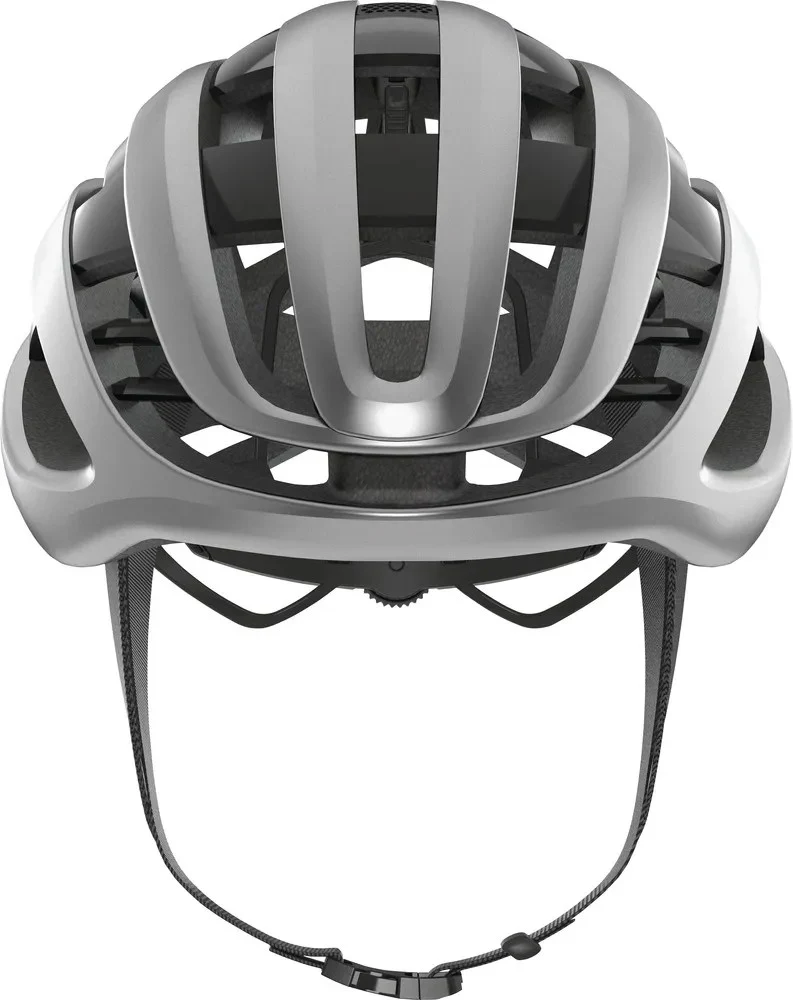 AirBreaker Rennradhelm Abus Gleam Silver