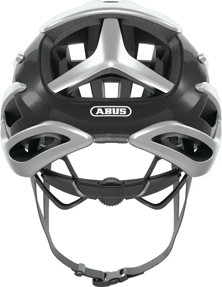 AirBreaker Rennradhelm Abus Gleam Silver