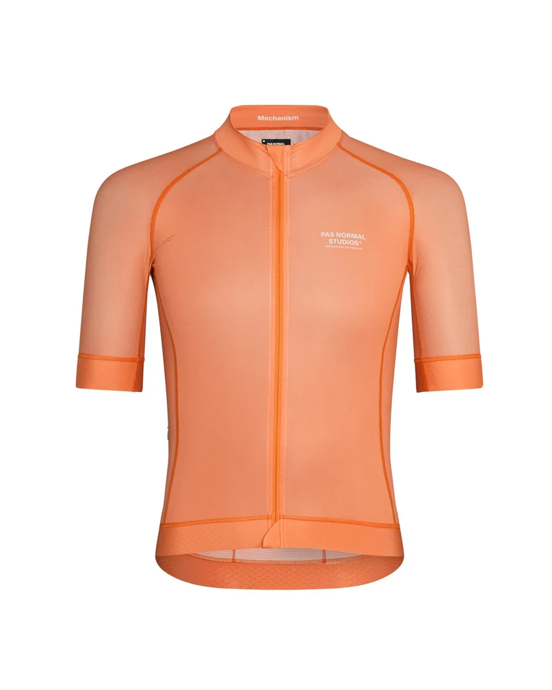 Pas Normal Studios Mechanism Kurzarm Trikot Herren Coral