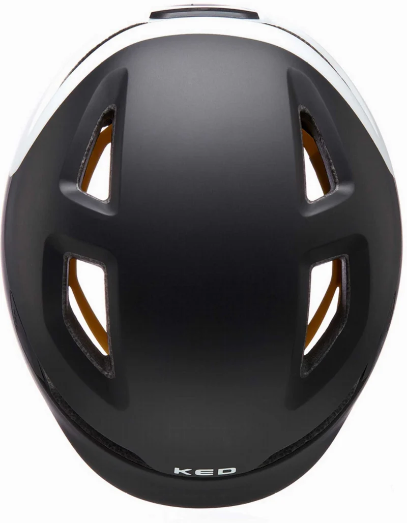 KED POP Kinder-Helm black white
