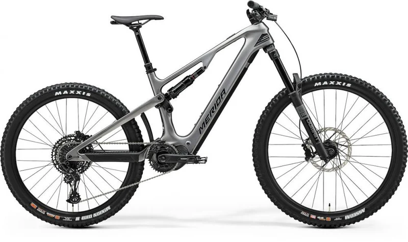 Merida eONE-SIXTY 6000 III1 gunmetal grey(black) L Gunmetal-grau/schwar - leistungsstarkes E-MTB für Trail & Allmountain