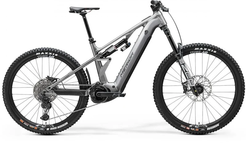 Merida eONE-EIGHTY 900 I1 glossy gunmetal M Grau - leistungsstarkes E-Mountainbike