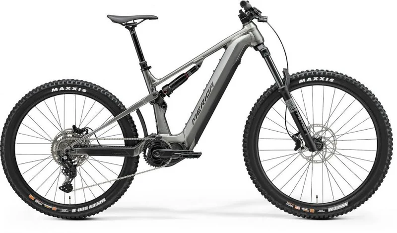 Merida eONE-SIXTY 400 IV1 gunmetal grey(black) L Gunmetal-grau/schwar - leistungsstarkes E-MTB für steile Trails