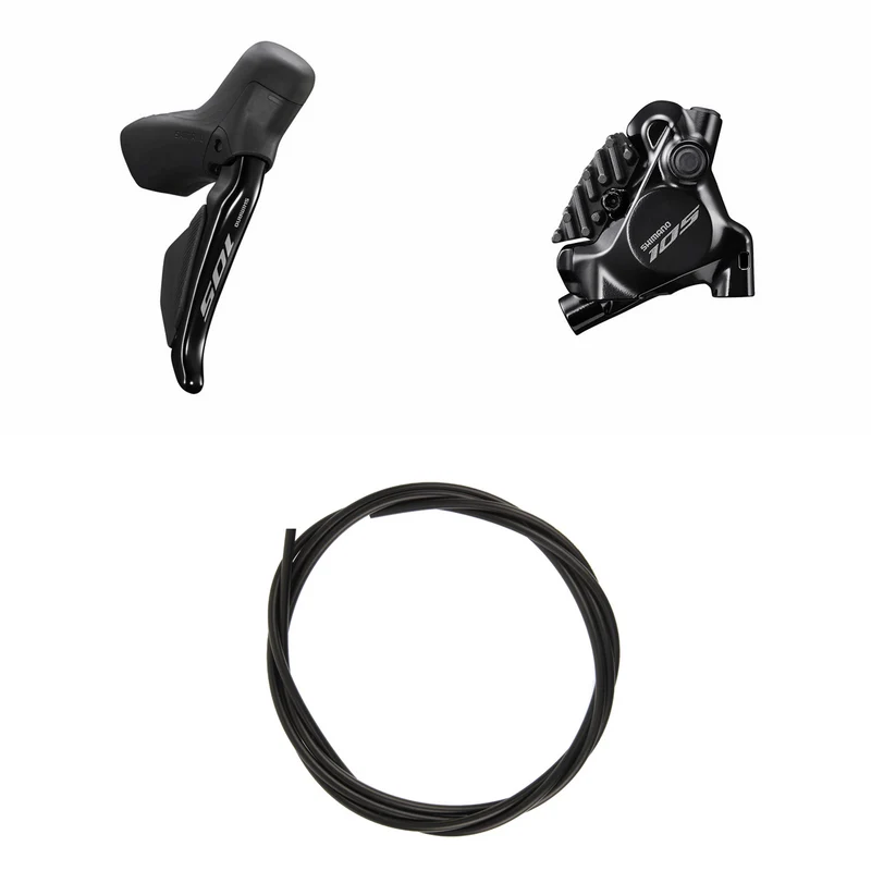 Scheibenbremsensatz Hintenrrad Shimano 105 ST-R7170 Schwarz