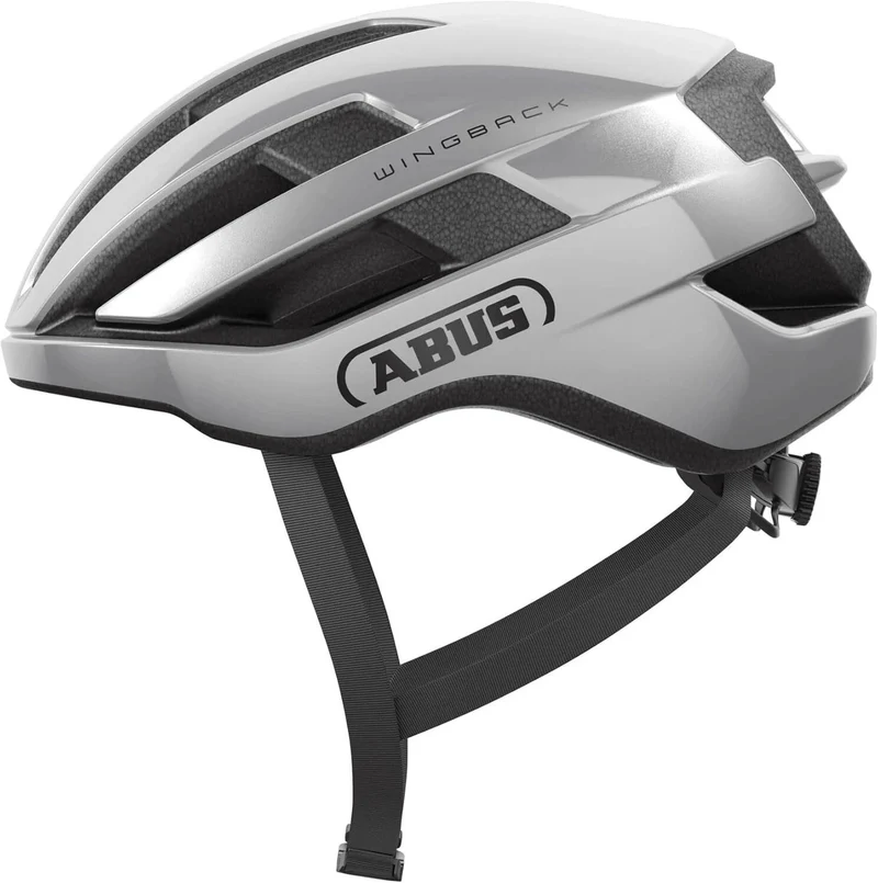 Wingback Rennradhelm Abus Gleam Silver