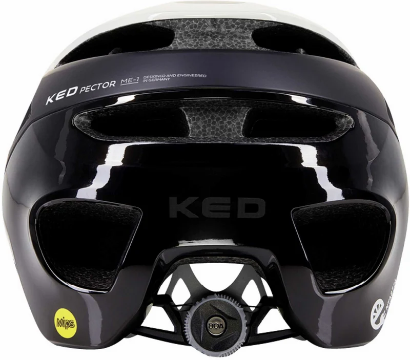 KED Pector ME-1 MTB-Helm black white