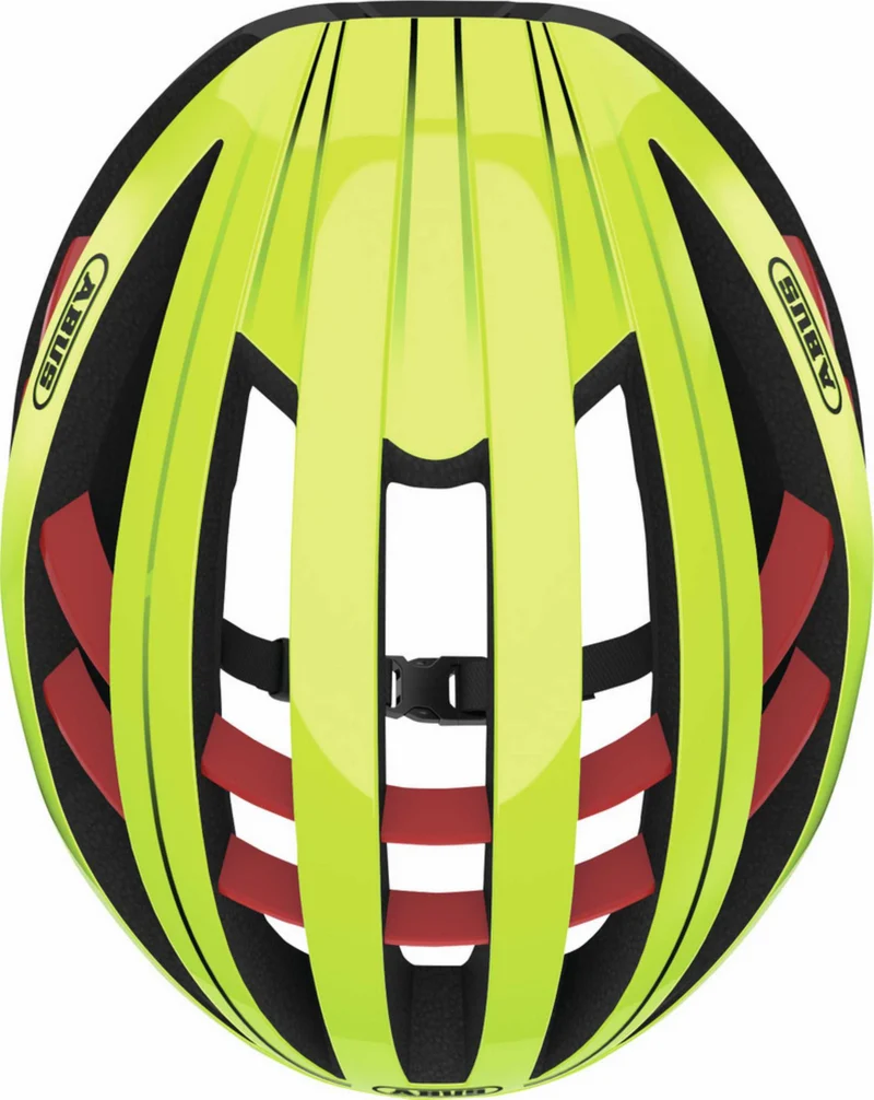 Abus Aventor Helm neon yellow