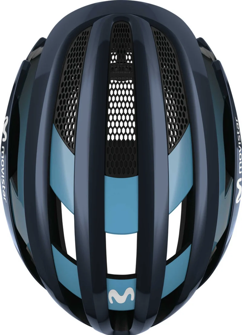 Abus Airbreaker Helm Movistar Team