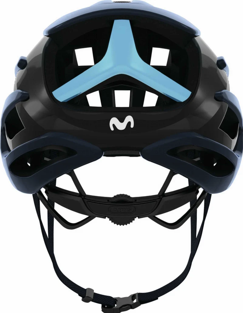 Abus Airbreaker Helm Movistar Team