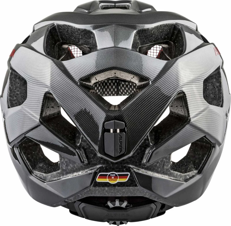 Alpina Anzana Helm darksilver-blk-red