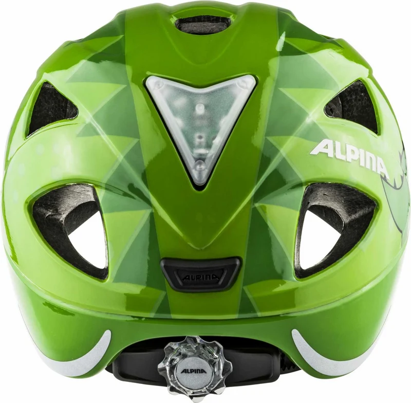 Alpina Ximo Flash Kinder-Helm Green Dino gloss