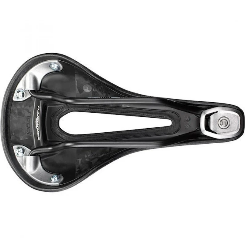 Selle San Marco Sattel Regal Short Open-Fit Dynamic 140 x 255 mm Schwarz - komfortabler Offroad-Sattel
