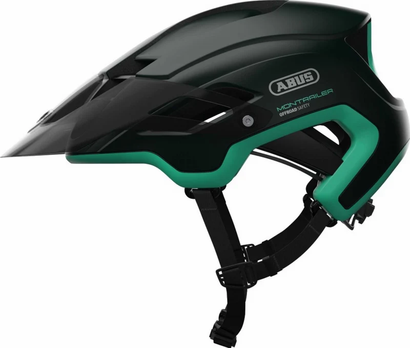 Abus Montrailer Helm smaragd green