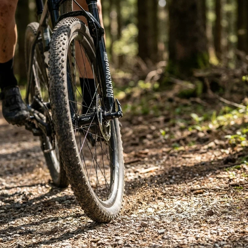 RockShox Maxle Ultimate vorne 12x100, 134 mm - Steife & sichere Steckachse für Rudy-Gabeln