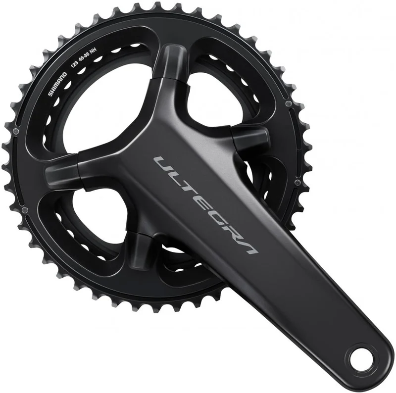SHIMANO Kurbelgarnitur ULTEGRA FC-R8100 Kurbelgarnitur - 165 mm, 46-36 Zähne, 36 Zähne