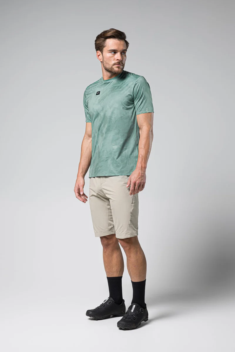 Tech Kurzarm T-Shirt Gobik Herren Spruce