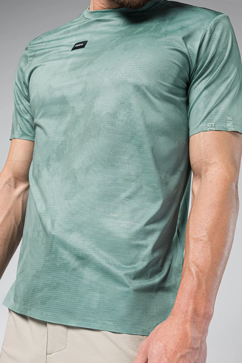 Tech Kurzarm T-Shirt Gobik Herren Spruce
