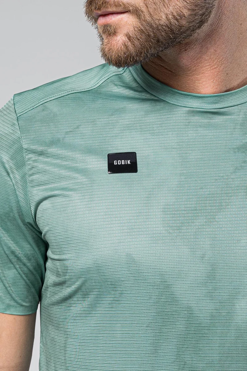 Tech Kurzarm T-Shirt Gobik Herren Spruce
