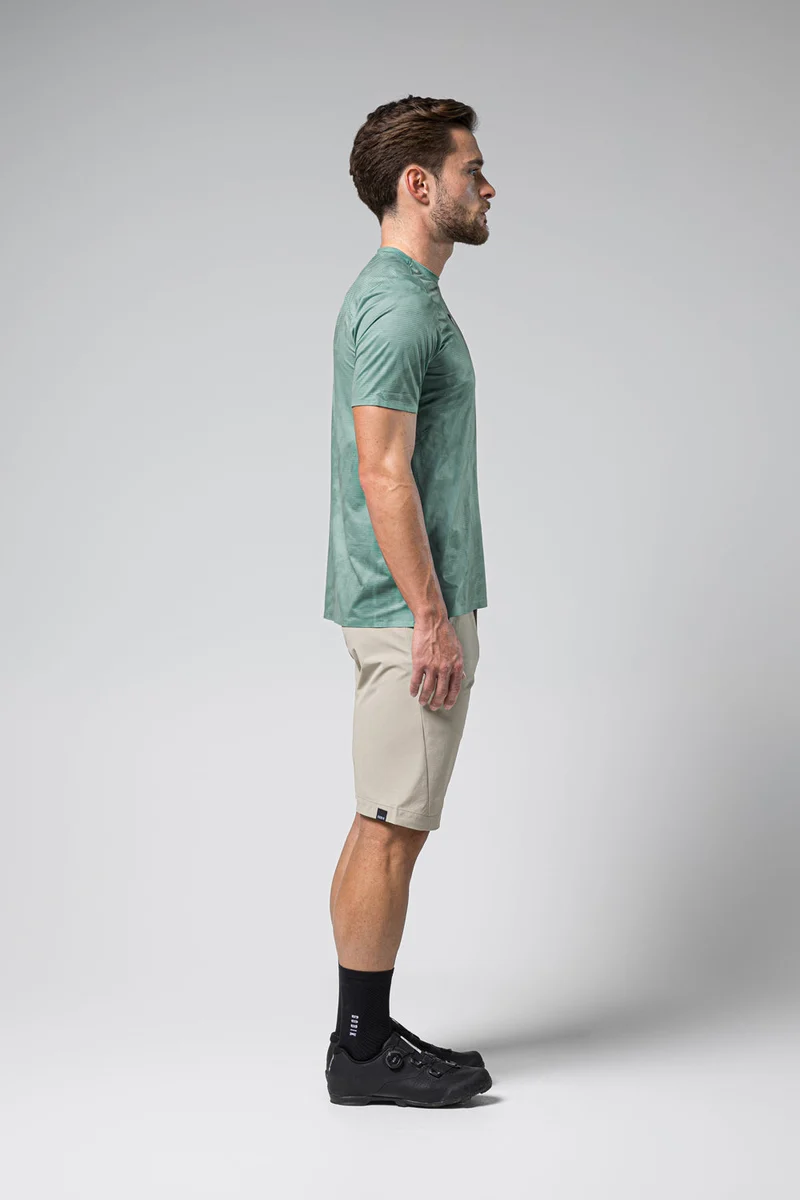 Tech Kurzarm T-Shirt Gobik Herren Spruce