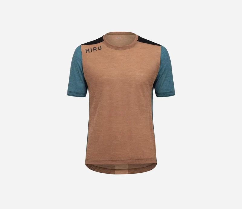 Kurzarm T-Shirt Orbea Advance Merino Mann Sand