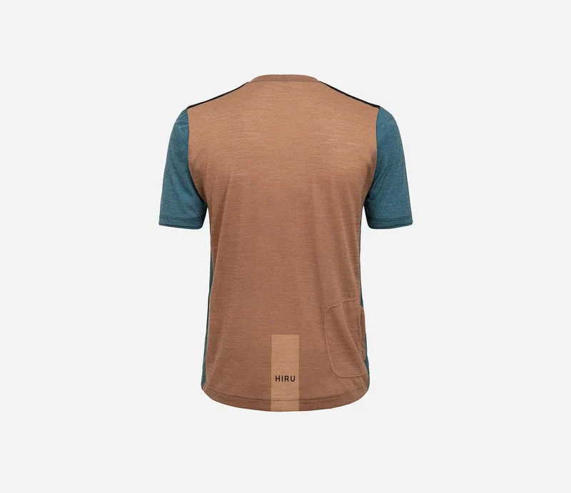 Kurzarm T-Shirt Orbea Advance Merino Mann Sand
