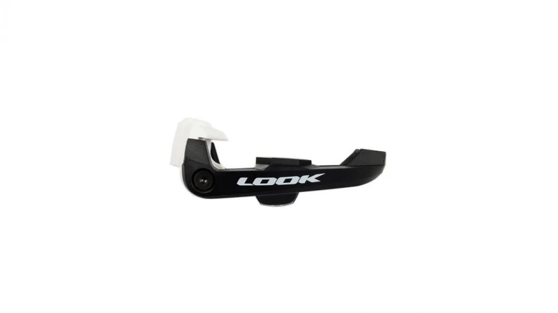 Look Kéo Classic 3 Pedale, schwarz/weiß, Klickpedale, Composite Körper, Chromoly Achse, 400 mm² Auflagefläche, Auslösehärte 8-12 Nm, inkl. Kéo Grip Platten grau