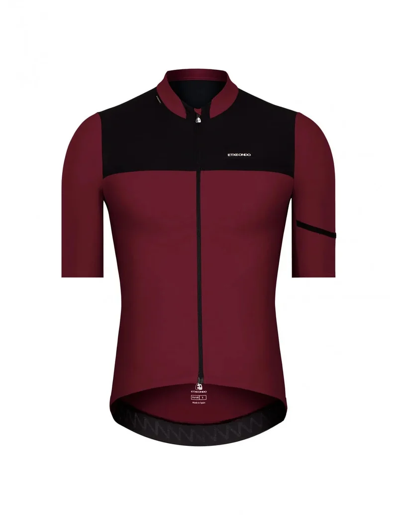 Rali Trikot Kurzarm Etxeondo Mann 2022 Garnet