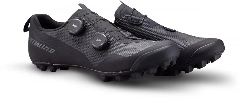 RECON Specialized RECON 3.0 MTB Schuh BLK 46 BLACK - leistungsstarker MTB-Schuh für moderne Ausführung