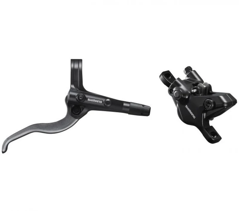 SHIMANO Scheibenbremse MT401/MT410 HR Scheibenbremse - hydraulisch, befüllt, Grau