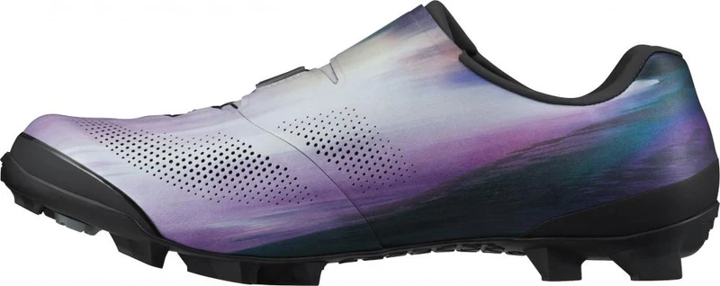 SHIMANO Fahrradschuhe XC703 Herren/Damen MTB SPD Größe 38 Lila Fahrradschuhe
