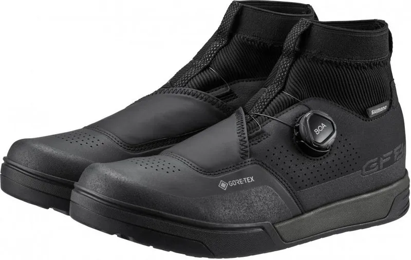 SHIMANO Fahrradschuhe GF800GTX Herren/Damen MTB FLATPEDAL 47 Schwarz