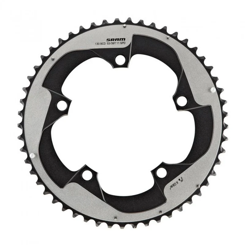 SRAM Kettenblatt X-Glide 53T - 11-fach, Aluminium, 130 mm Lochkreis, ca. 266 g
