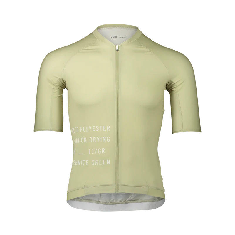 Pristine Print Kurzarm Jersey Poc Man Prehnite Green