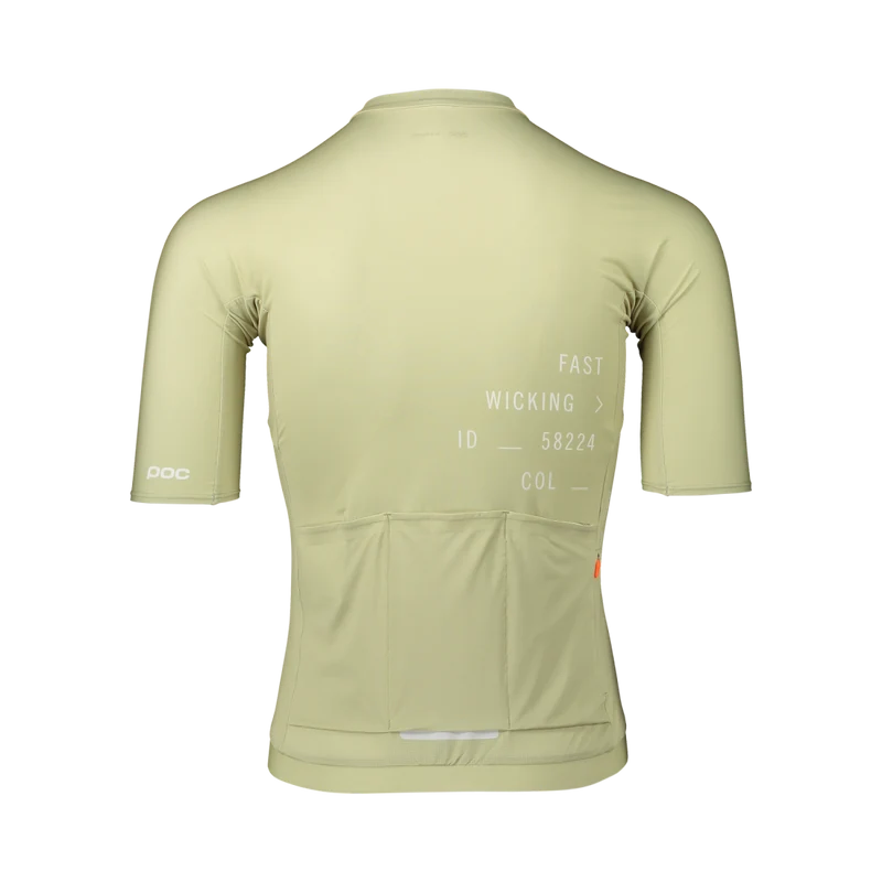 Pristine Print Kurzarm Jersey Poc Man Prehnite Green