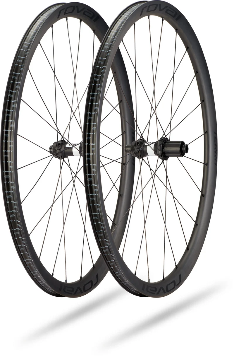 Roval Terra CL 700C Scheibenbremse Radsatz Drahtreifen Satin Kohlenstoff/Satin Charcoal