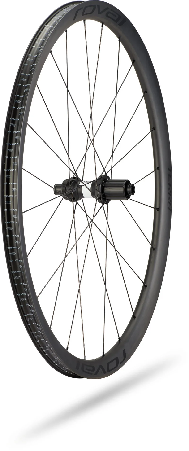 Roval Terra CL 700C Scheibenbremse Radsatz Drahtreifen Satin Kohlenstoff/Satin Charcoal