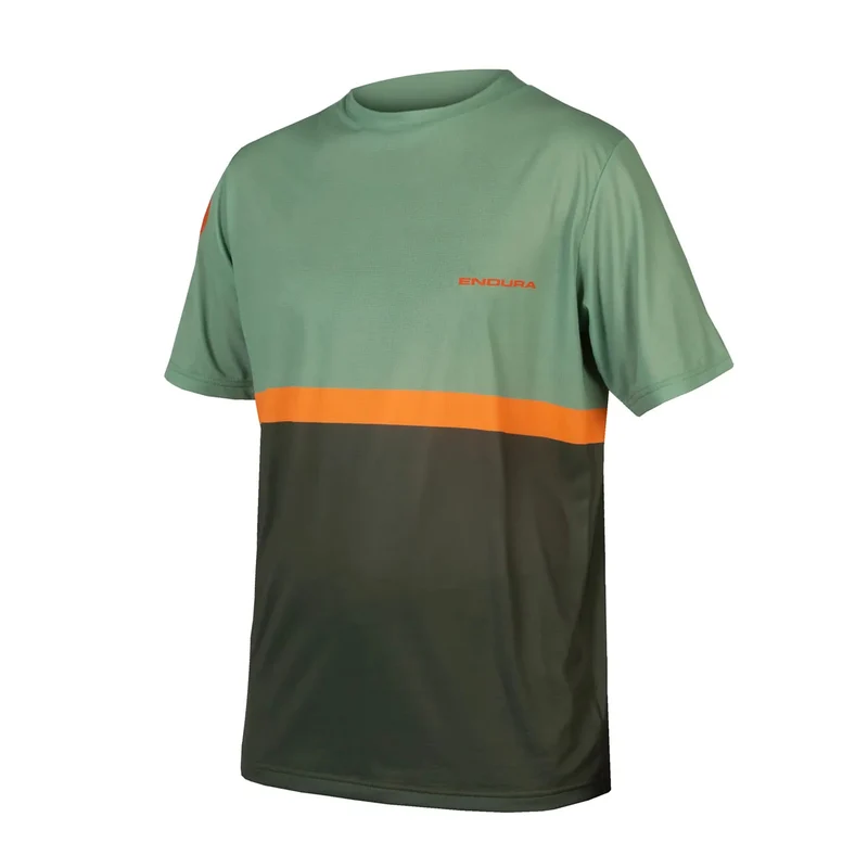 SingleTrack Core Tee II Endura Mann Tangerine
