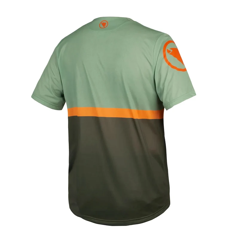 SingleTrack Core Tee II Endura Mann Tangerine