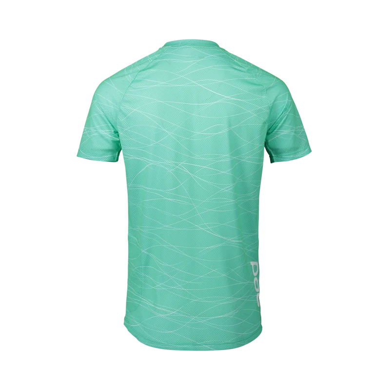 Pure T-Shirt Mtb Poc Lines Fluorite Grün