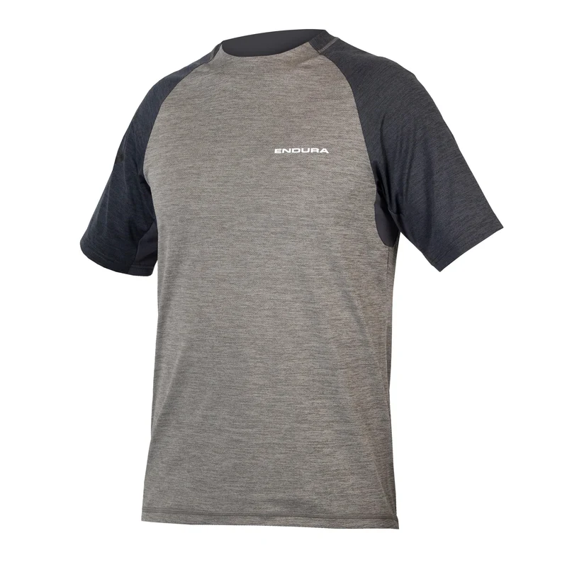 SingleTrack Jersey Ss Endura Pewter Grau