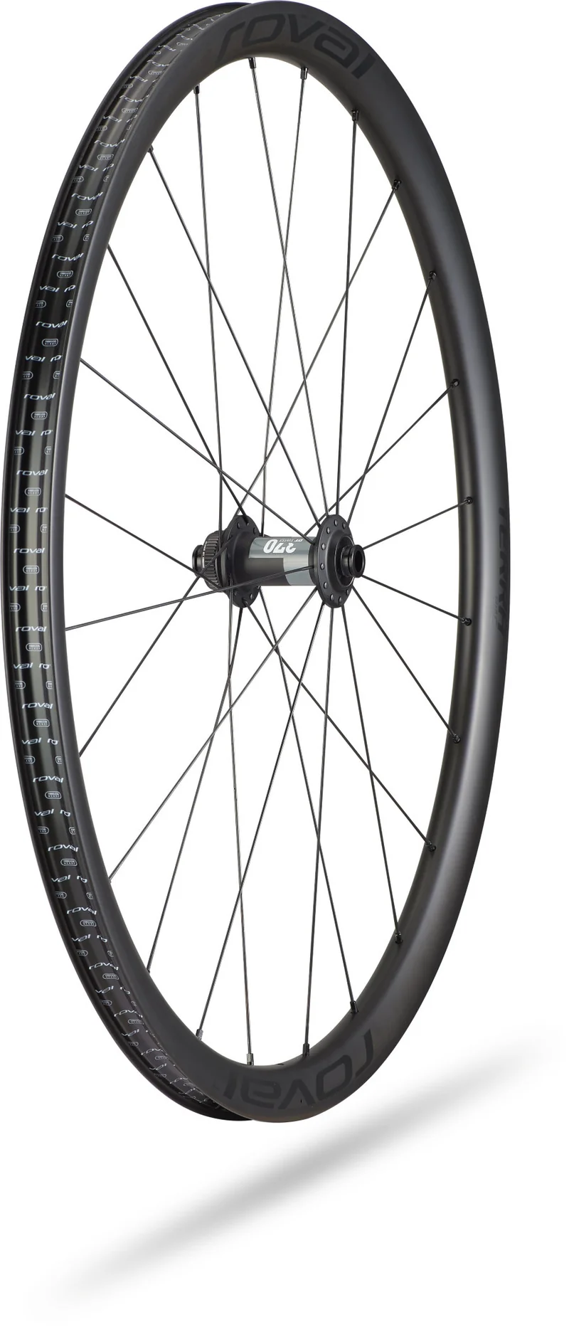 Roval Terra C 700C Scheibenbremse Radsatz Drahtreifen Satin Kohlenstoff/Satin Schwarz