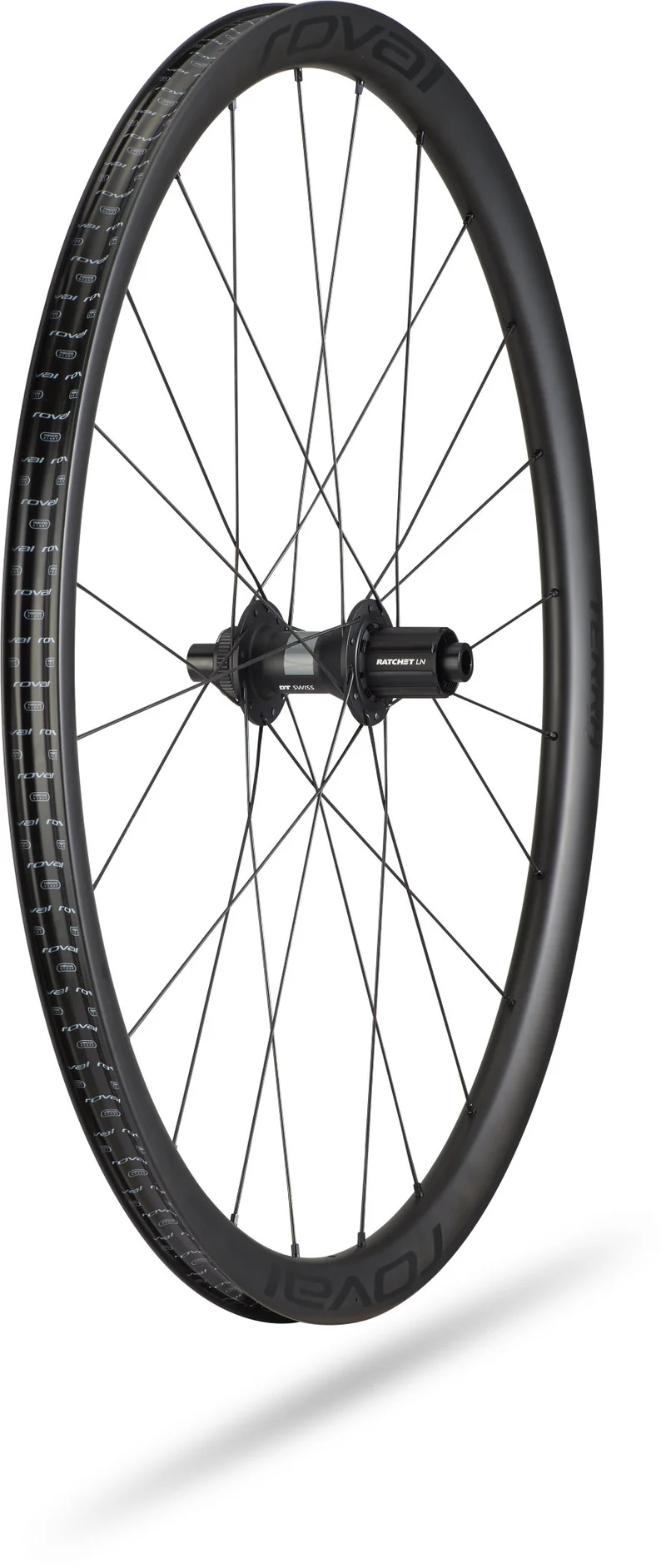 Roval Terra C 700C Scheibenbremse Radsatz Drahtreifen Satin Kohlenstoff/Satin Schwarz