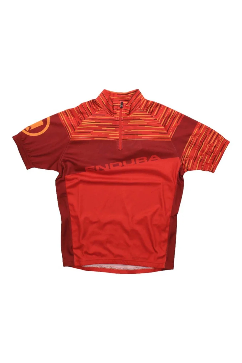 Hummvee Ray II Kindertrikot Kurzarm Endura Tangerine
