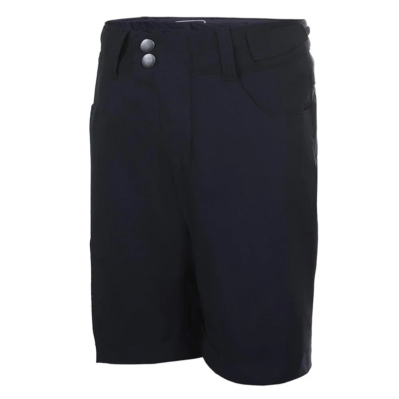 CHIBA Baggy Pants Kids - Radhose mit Innenhose, schwarz, Größe L